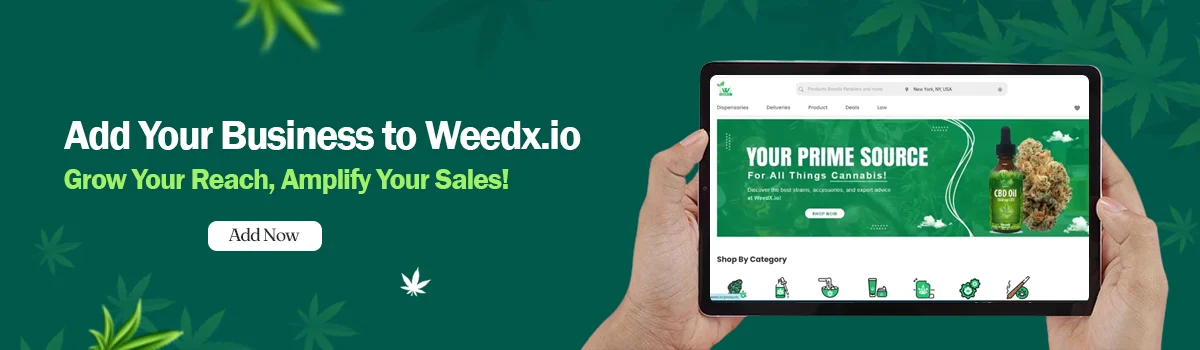 Weedx.io Promotion Banner