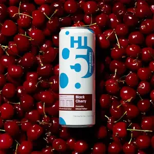 Hi5 Cannabis Seltzer: Black Cherry