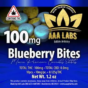 Blueberry Bites - 100mg |10pcs