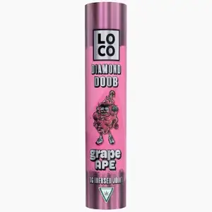 LOCO Infused Pre-roll - Grape Ape Diamond Doob