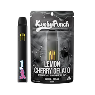 1G Kushy Punch Vape - Lemon Cherry Gelato