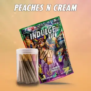 LIMITED EDITION* 1G PREROLL - 29 PACK - PEACHES N CREAM