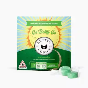 Go Betty Go - Watermelon Chews - 100mg/10pk