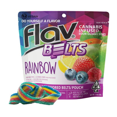 Rainbow Belt [10pk] (100mg CBD/100mg THC)