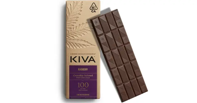 Blackberry Dark Chocolate Bar Kiva