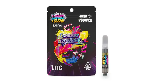 Cherry Lemonade High Potency Cartridge Loud + Clear