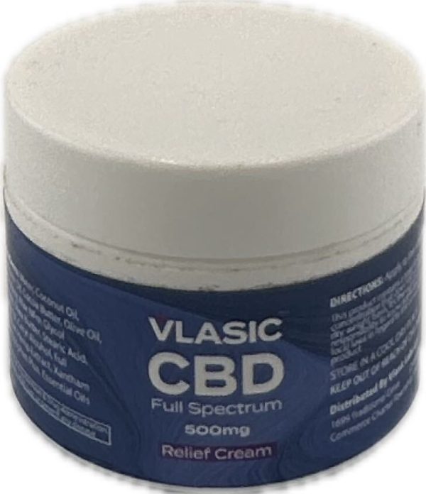 Vlasic Labs CBD Full Spectrum Relief Cream (500mg)