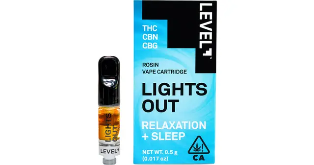 Lights Out Rosin Cartridge LEVEL