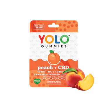 YOLO GUMMIES: PEACH