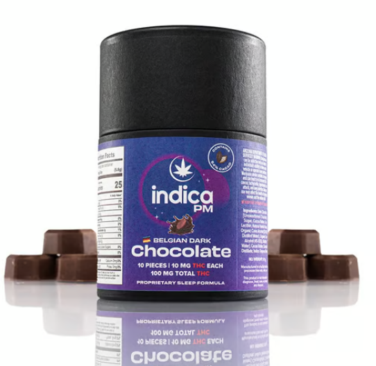 Dark Chocolate (100mg) Indica PM Chocolate