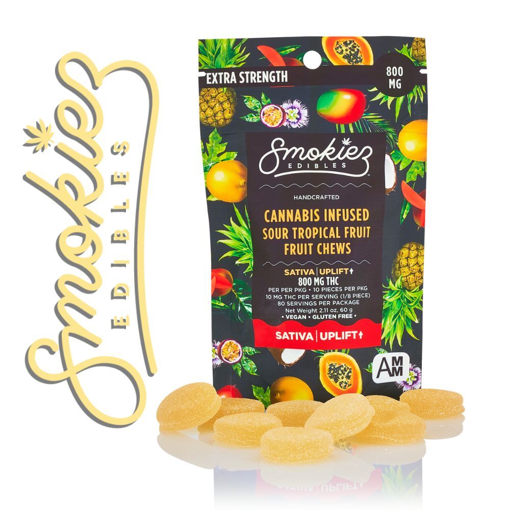 Tropical Fruit (80mg) Smokiez Edibles