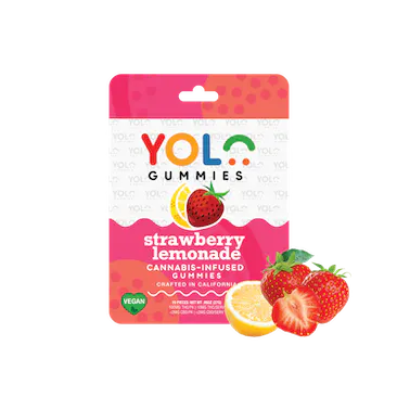 YOLO GUMMIES: STRAWBERRY LEMONADE