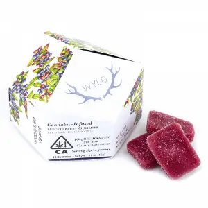 WYLD Edibles | Gummies | 20 Pack | Huckleberry