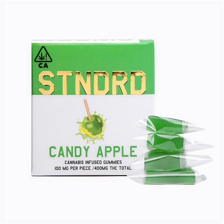 STNDRD Sativa 400 MG Candy Apple Gummies