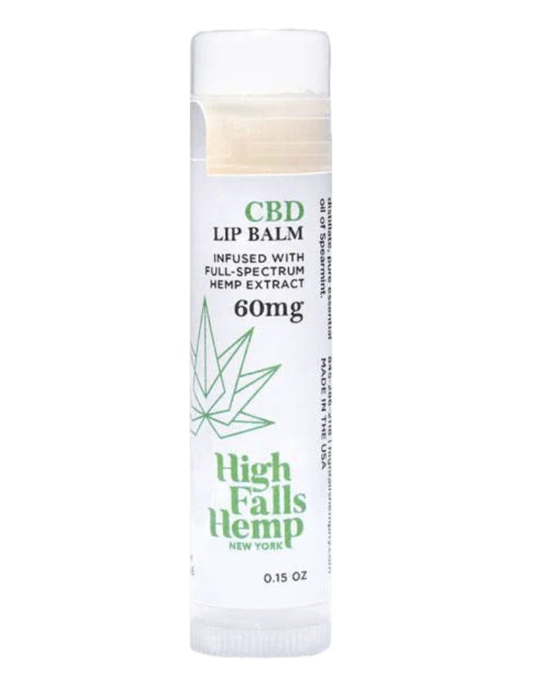 HIGH FALLS HEMP – LIP BALM 60MG CBD