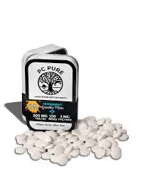 Peppermint Cannabis Mints 100x2mg